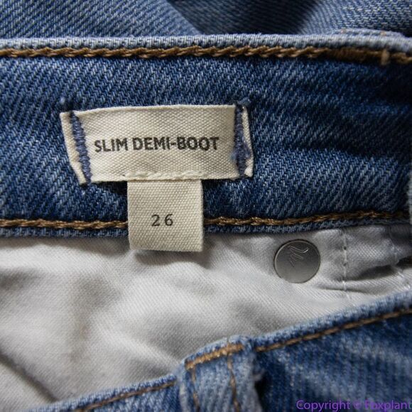 NEW Madewell Slim Demi-Boot‎ Jeans in Enright Wash, 26 - Picture 12 of 15